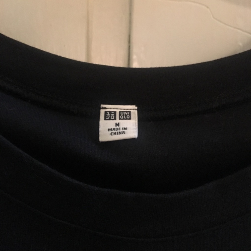 Black maxi t shirt dress